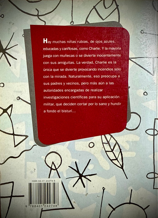 Ojos de fuego — Stephen King · Edición Plaza & Janés