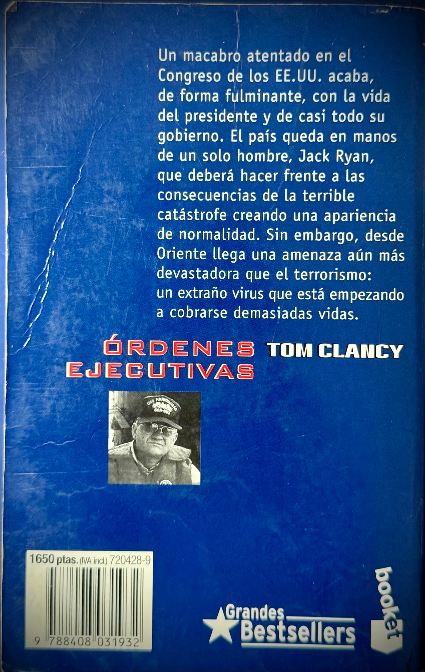 Órdenes ejecutivas, Tom Clancy