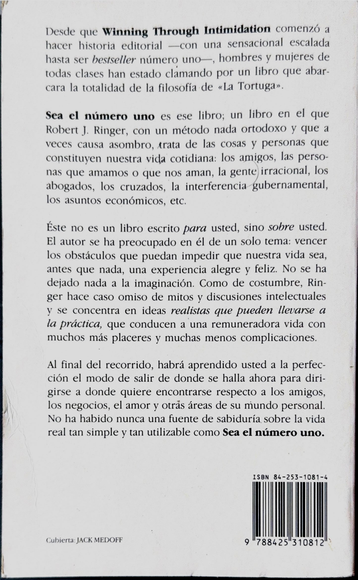 Sea el Número Uno, Robert J. Ringer