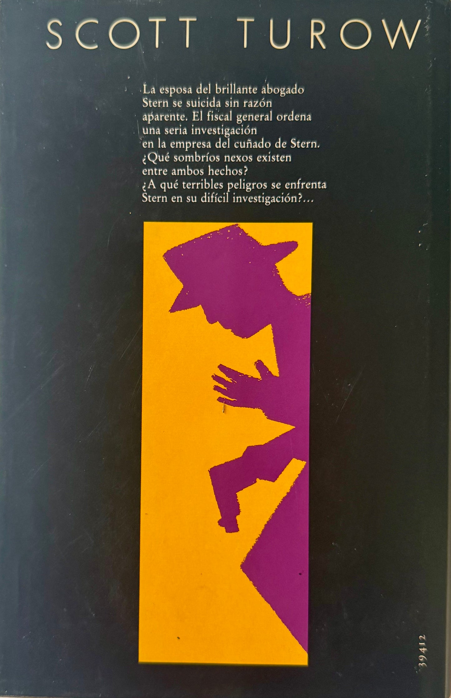 El Peso de la Prueba, Scott Turow (Tapa Dura)