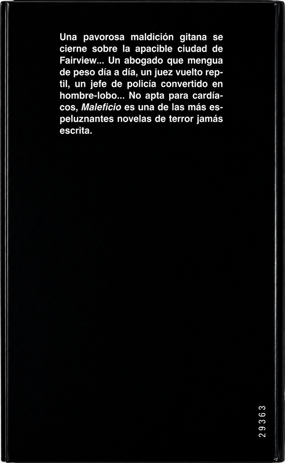 Maleficio, Stephen King (Tapa Dura)